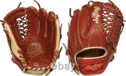 Rawlings PROS204-4BR 11.5 Pro Preferred Baseball Glove Infield Mod. TrapEze Web