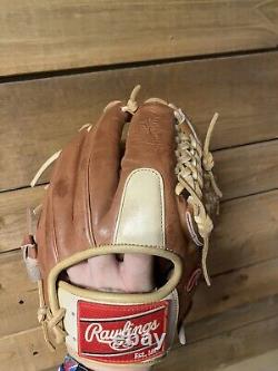 Rawlings Preferred PROS15MTBR 11.5 Baseball Glove Infielder RHT