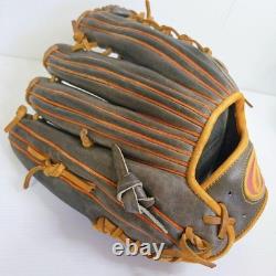 Rawlings Pro Model Baseball Glove Right-Hand Black Leather Used
