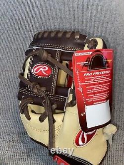 Rawlings Pro Preferred 11.5 Infield Baseball Glove, RH Throw