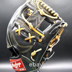 Rawlings Pro Preferred 11.5 RHT Infielder Glove Kip Leather Black Made in Japan