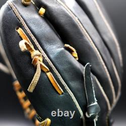 Rawlings Pro Preferred 11.5 RHT Infielder Glove Kip Leather Black Made in Japan