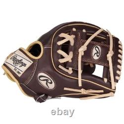 Rawlings Pro Preferred 11.75 RHT Infield Baseball Glove Brown Tan PROS315-2MO