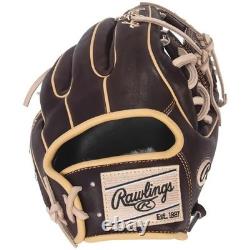 Rawlings Pro Preferred 11.75 RHT Infield Baseball Glove Brown Tan PROS315-2MO