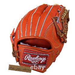 Rawlings Pro Preferred Baseball Glove Rigid Orange Right Throw infielder GH4PRJ6