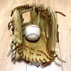 Rawlings Pro Preferred Infielder Glove 11.25 RHT Japan HardBall Camel Limited
