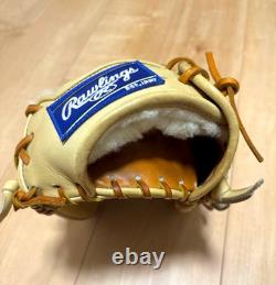 Rawlings Pro Preferred Infielder Glove 11.25 RHT Japan HardBall Camel Limited