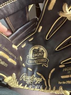 Rawlings Pro Preferred PROS315-2MO 11.75in Leather Infield Glove RHT Tan