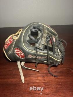 Rawlings Pro Preferred RARE D1 Custom 11.5 RHT Infield Baseball Glove Salukis