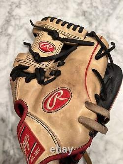 Rawlings Pro-Preferred Wingtip 11.5 Pros204w-2BC Infielder Wing-Tip Tan Leather