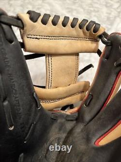 Rawlings Pro-Preferred Wingtip 11.5 Pros204w-2BC Infielder Wing-Tip Tan Leather