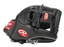 Rawlings baseball glove SELECT PRO LITE infielder GRXASPLN62 11.25 inches Black