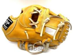 Rawlings pro preferred Infield Right Orange Special Order Glove Rare From Japan