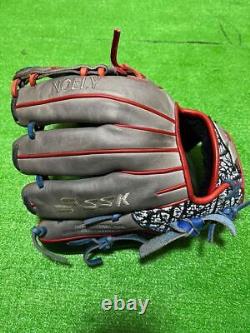 SSK Baseball Glove Limited time Pro Edge Soft Infielder Baez model Used bk612 JP