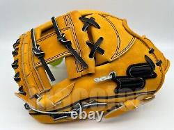 SSK Black Soul 11.75 Infield Baseball Glove Black Tan H-Web LHT Japan Pro RARE