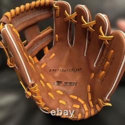 SSK Pro Edge Baseball Glove Infield, 5L, Brown/Tan, New with Tag