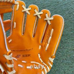 SSK Pro Edge Infield Baseball Glove Orange/Camel Right Hand Used