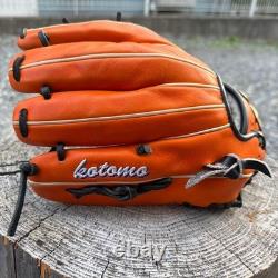 SSK Pro Edge Soft Baseball Glove Infield Orange/Black Custom 345mm
