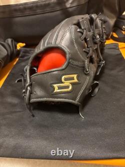 SSK Proedge Hardball Infield Baseball Glove Tan Leather Pro Model New Condition