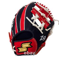 SSK Z9 Maestro 11.5 Infield Baseball Glove Z9-1150NVYREDWHT1