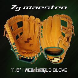 SSK Z9 Maestro 11.5 Infield Baseball Glove Z9-1150TANFOR1