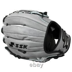 SSK Z9 Maestro 11.75 Infield Baseball Glove Z9-1175GRYBLK3