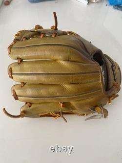 Softball Mizuno Pro Baseball Glove Infield Yellow Used Softer-Rubber-Ball
