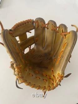 Softball Mizuno Pro Baseball Glove Infield Yellow Used Softer-Rubber-Ball