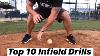 Top 10 Infield Drills For Baseball Players Of All Ages U0026 Skill Level Super Easy U0026 Effective