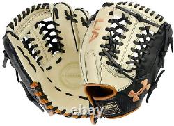 UA Genuine Pro 2.0 11.75 Infield Modified Trap Glove (Cream/Black/Carmel RHT)