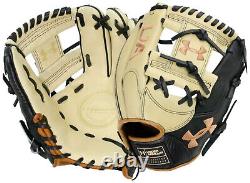 Under Armour Genuine Pro 2.0 11.5 Infield I-Web Glove (Cream/Black/Carmel RHT)