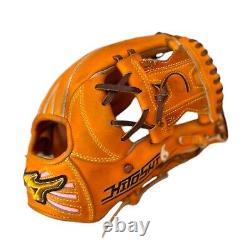 Used? Mizuno Pro 11.5inch Infield Right Orange Special Order Glove HAGA APAN