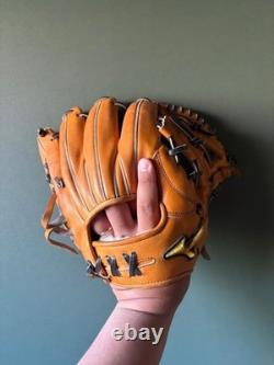 Used Mizuno pro 11.5 Infield Orange HAGA japan KIP lether