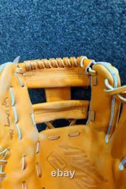 Used Mizuno pro 11.5 inch infield Orange 1AJGH32003 Sakamoto model HAGA japan