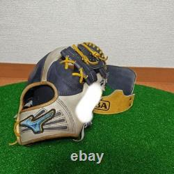 Used Mizuno pro Baseball glove 11.5 infield RHT custom order HAGA japan
