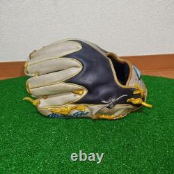 Used Mizuno pro Baseball glove 11.5 infield RHT custom order HAGA japan