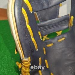 Used Mizuno pro Baseball glove 11.5 infield RHT custom order HAGA japan