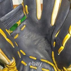 Used Mizuno pro Baseball glove 11.5 infield RHT custom order HAGA japan