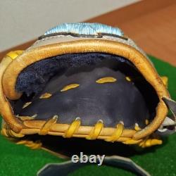 Used Mizuno pro Baseball glove 11.5 infield RHT custom order HAGA japan