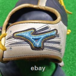 Used Mizuno pro Baseball glove 11.5 infield RHT custom order HAGA japan