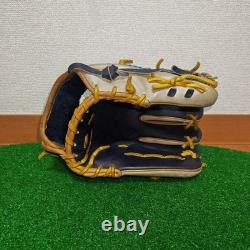 Used Mizuno pro Baseball glove 11.5 infield RHT custom order HAGA japan