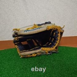 Used Mizuno pro Baseball glove 11.5 infield RHT custom order HAGA japan