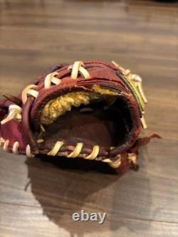 Used Mizuno pro Baseball glove 11.5 infield Red Flagship shop limited Japan