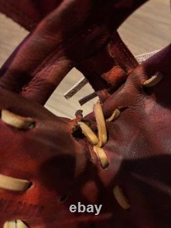 Used Mizuno pro Baseball glove 11.5 infield Red Flagship shop limited Japan