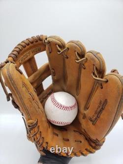 Used Mizuno pro Baseball glove 11 infield Tan Flagship shop limited