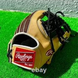 Used Rawlings HOH Baseball glove 11.5 infield RHT Camel PRO2174