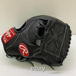 Used Rawlings Pro Preferred Baseball glove 10.5 infield RHT Black GHSOGPR