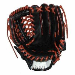 Vinci Pro 22 Series Mesh Back JC3333-22 Baseball Glove Black with Red Welting an