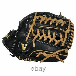 Vinci Pro 22 Series Mesh Back JC3333-22 Baseball Glove Black with Tan Welting an
