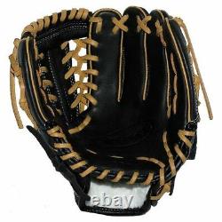 Vinci Pro 22 Series Mesh Back JC3333-22 Baseball Glove Black with Tan Welting an